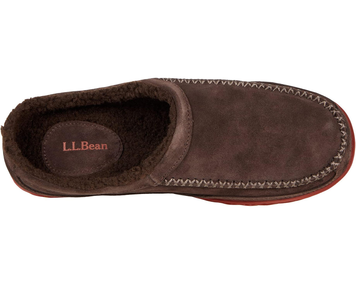 Men's L.L.Bean Mountain Slipper Scuff Bean Boot Brown - Eurostride