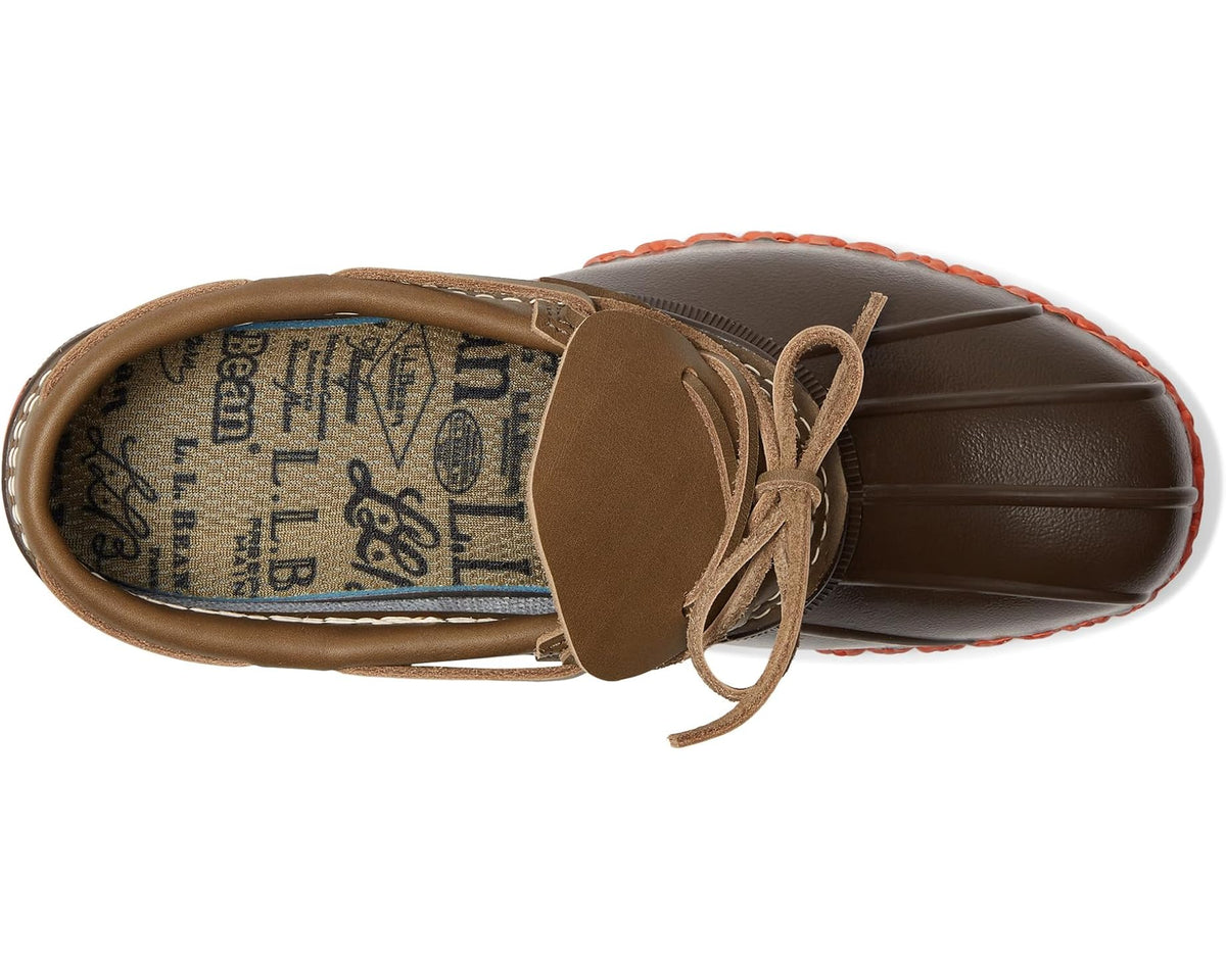 Men's L.L.Bean Rubber Moc Field Olive/Bean Boot Brown/Sail Orange - Eurostride