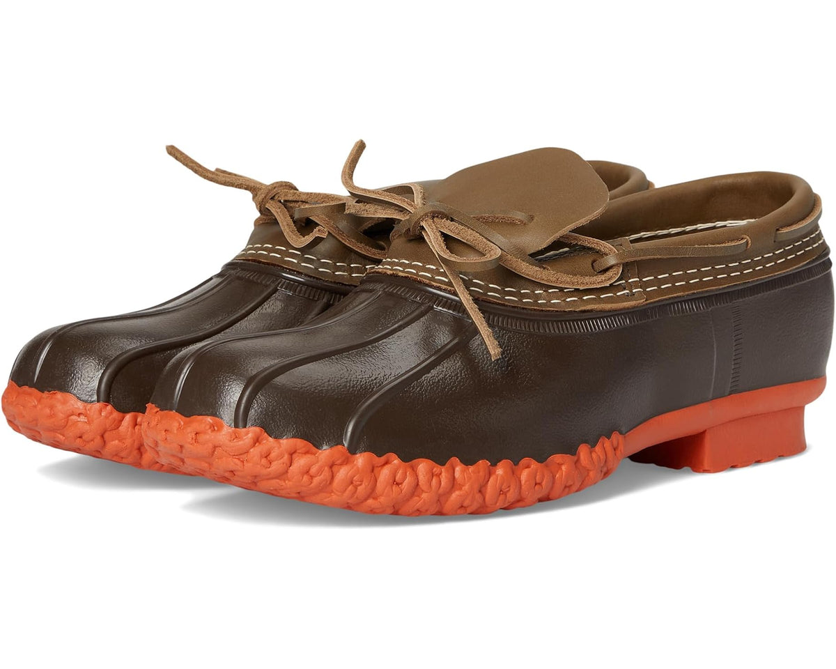 Men's L.L.Bean Rubber Moc Field Olive/Bean Boot Brown/Sail Orange - Eurostride