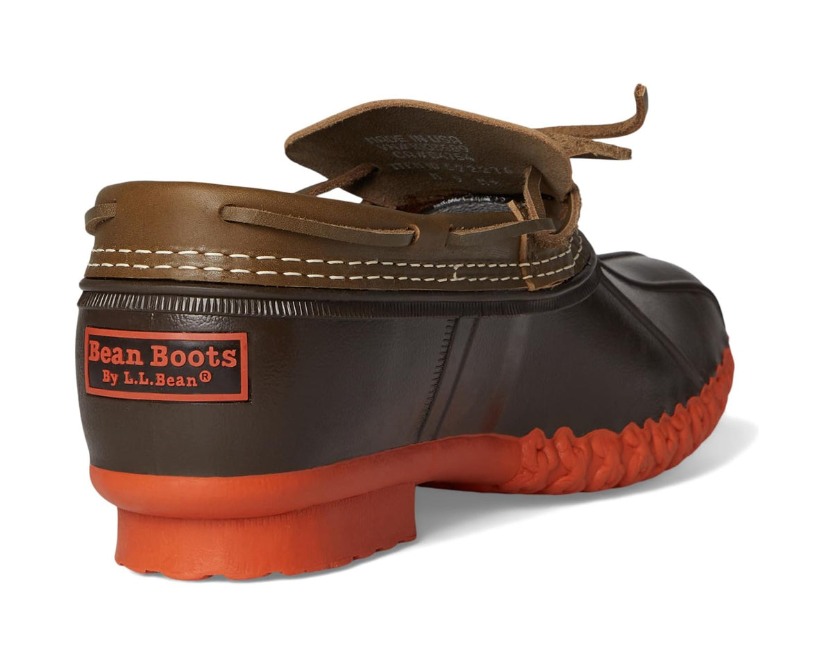 Men's L.L.Bean Rubber Moc Field Olive/Bean Boot Brown/Sail Orange - Eurostride