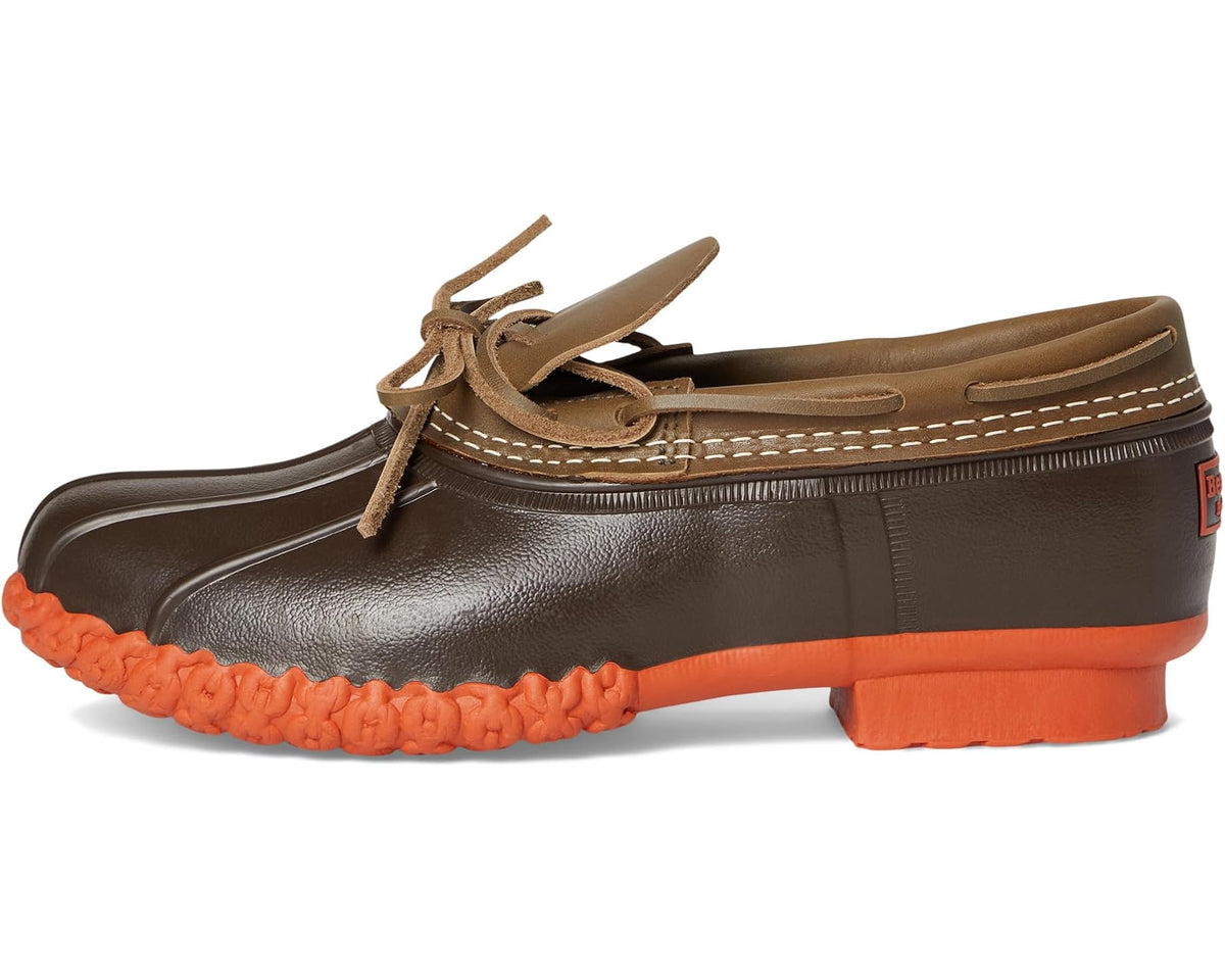 Men's L.L.Bean Rubber Moc Field Olive/Bean Boot Brown/Sail Orange - Eurostride