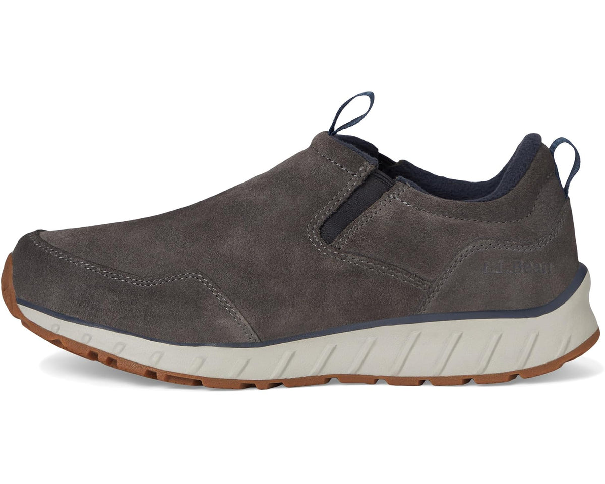 Men's L.L.Bean Snow Sneaker 5 Low Waterproof Insulated Slip-On Graphite - Eurostride