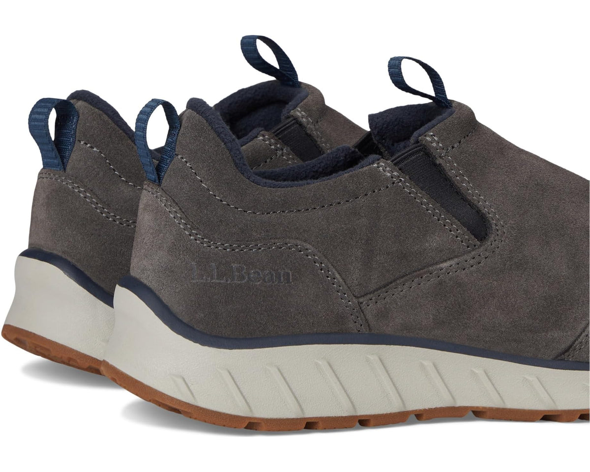 Men's L.L.Bean Snow Sneaker 5 Low Waterproof Insulated Slip-On Graphite - Eurostride
