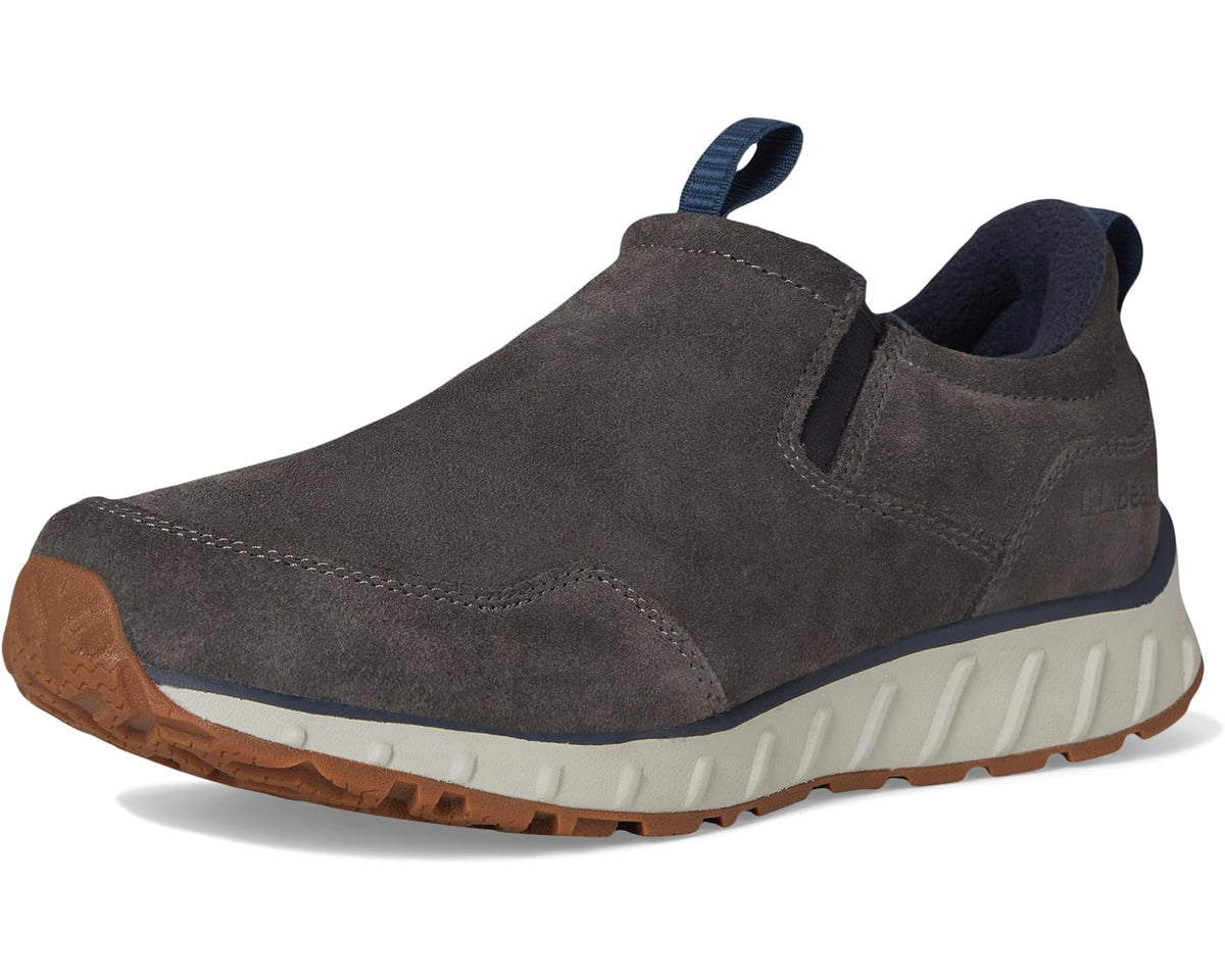 Men's L.L.Bean Snow Sneaker 5 Low Waterproof Insulated Slip-On Graphite - Eurostride