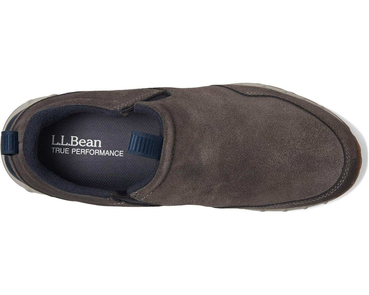 Men's L.L.Bean Snow Sneaker 5 Low Waterproof Insulated Slip-On Graphite - Eurostride