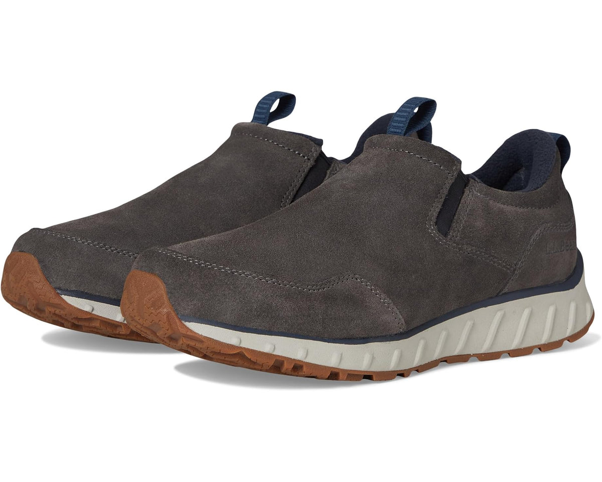 Men's L.L.Bean Snow Sneaker 5 Low Waterproof Insulated Slip-On Graphite - Eurostride