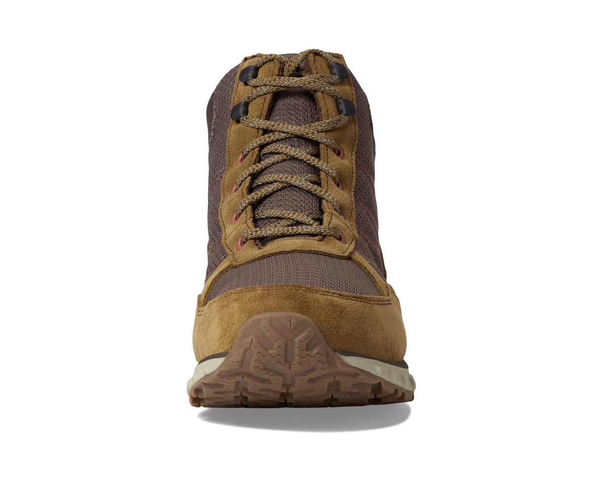 Men's L.L.Bean Snow Sneakers 5 Boots Mid Waterproof Insulated Lace-Up Dark Cocoa/Dark Earth - Eurostride