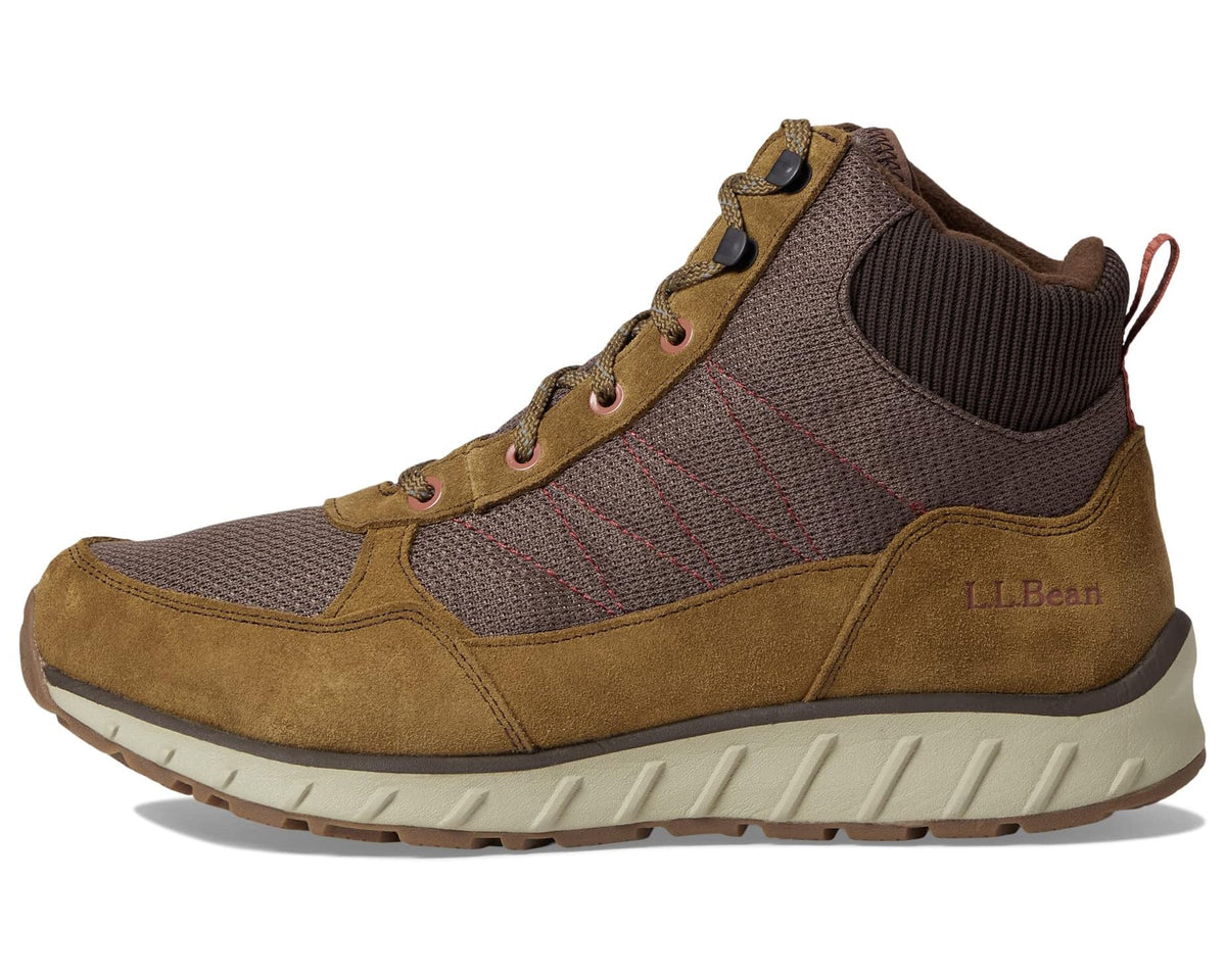 Men's L.L.Bean Snow Sneakers 5 Boots Mid Waterproof Insulated Lace-Up Dark Cocoa/Dark Earth - Eurostride