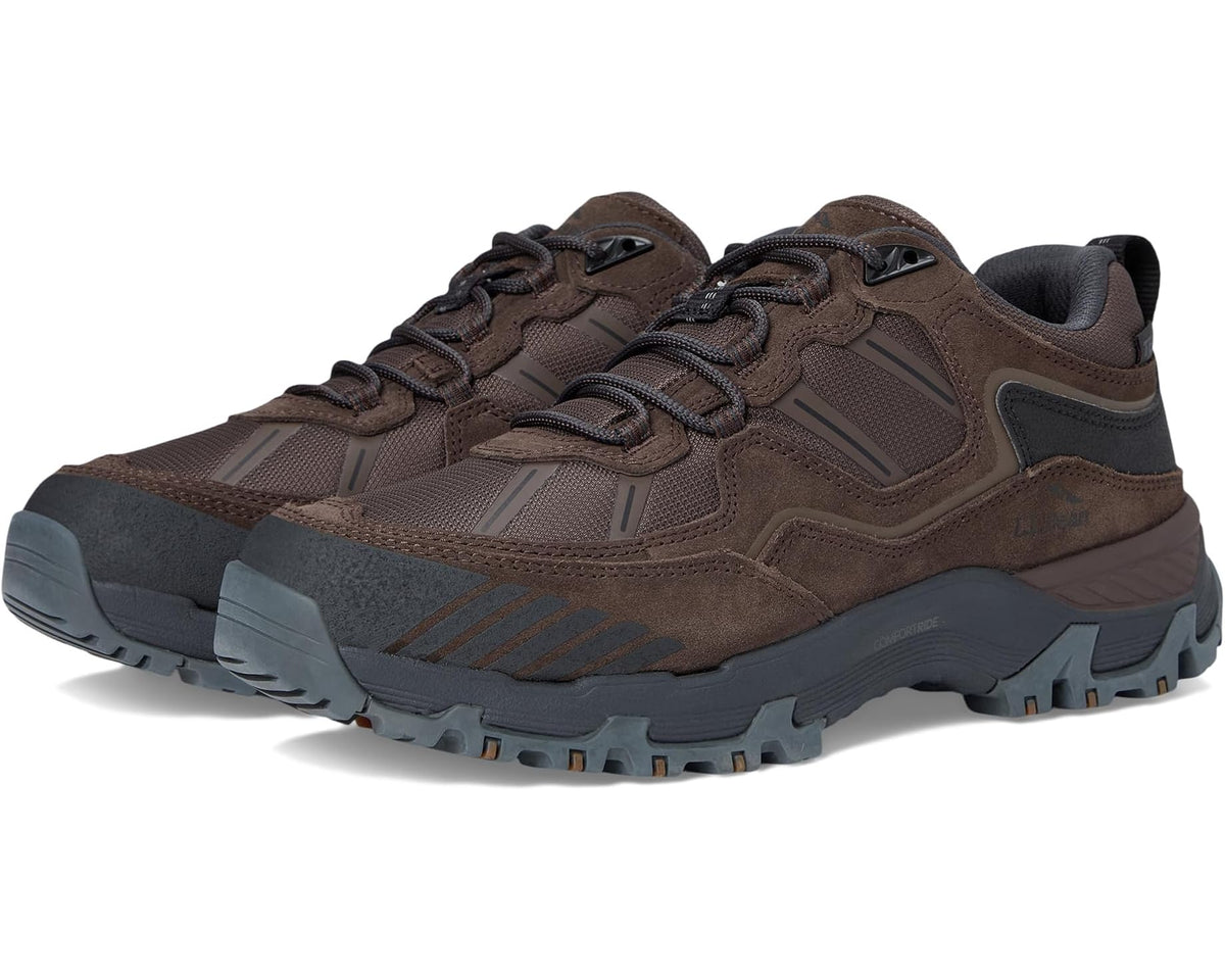 Men's L.L.Bean Trail Model X Low Waterproof Hiker Deepest Brown - Eurostride