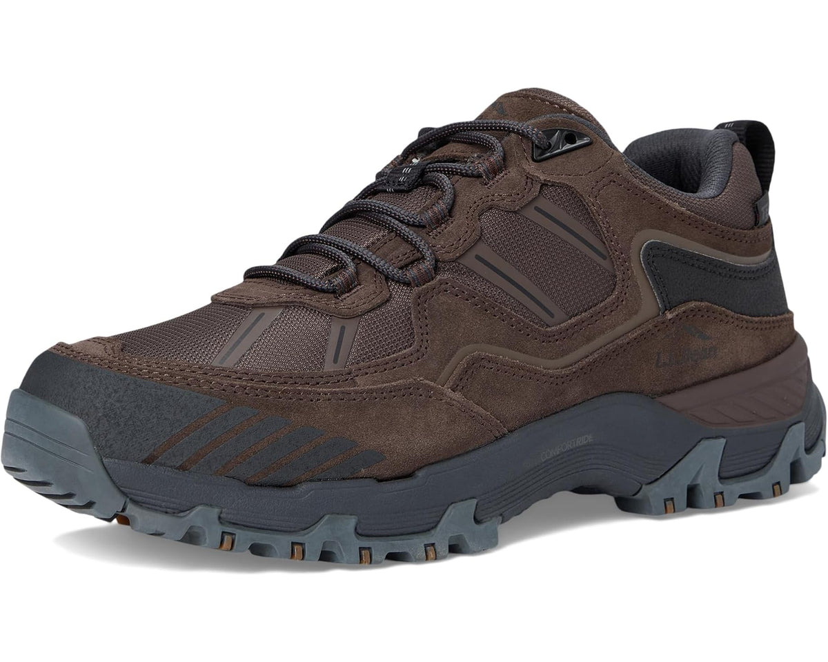 Men's L.L.Bean Trail Model X Low Waterproof Hiker Deepest Brown - Eurostride