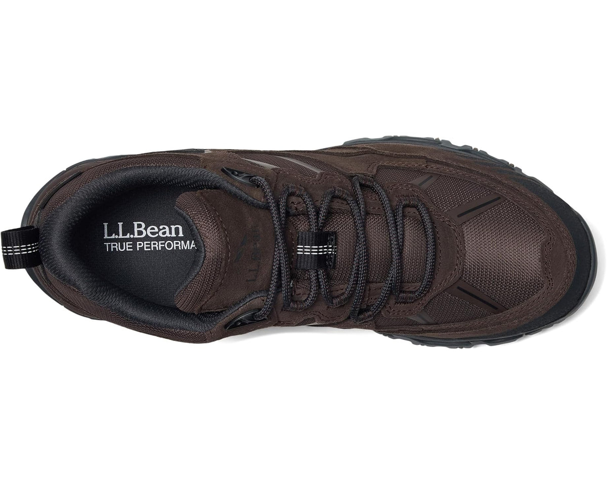Men's L.L.Bean Trail Model X Low Waterproof Hiker Deepest Brown - Eurostride