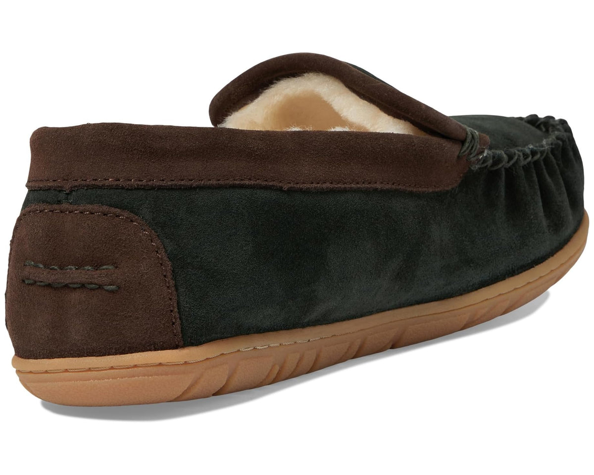 Men's L.L.Bean Wicked Good Slipper Venetian Black Spruce/Chocolate - Eurostride