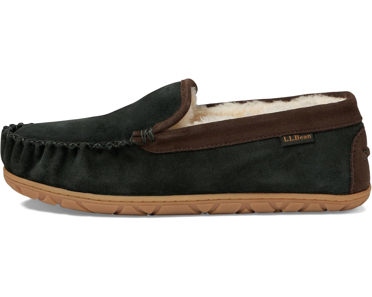 Men's L.L.Bean Wicked Good Slipper Venetian Black Spruce/Chocolate - Eurostride