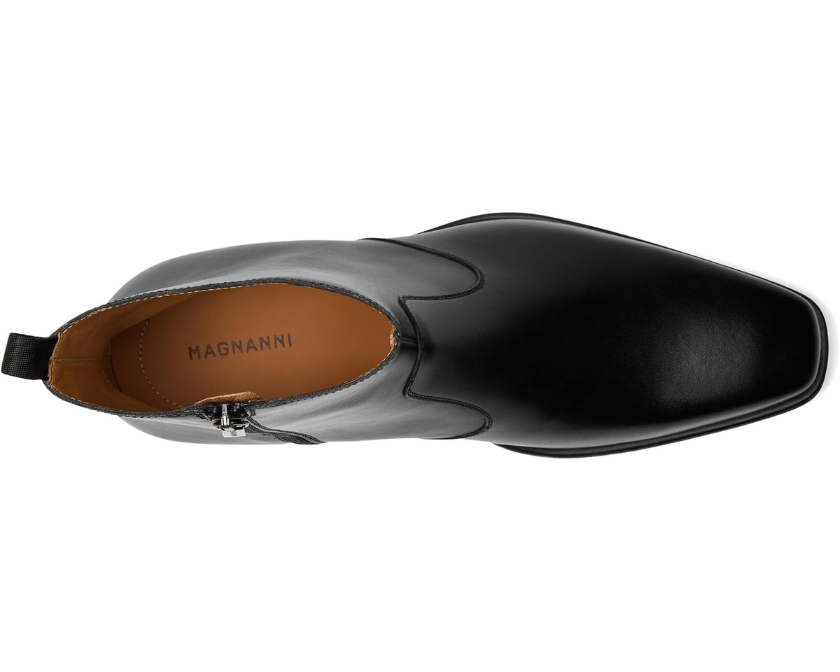 Men's Magnanni Logan Zip Black - Eurostride