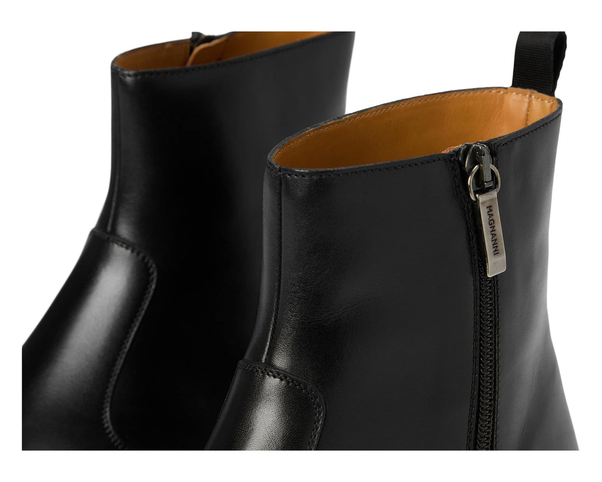 Men's Magnanni Logan Zip Black - Eurostride