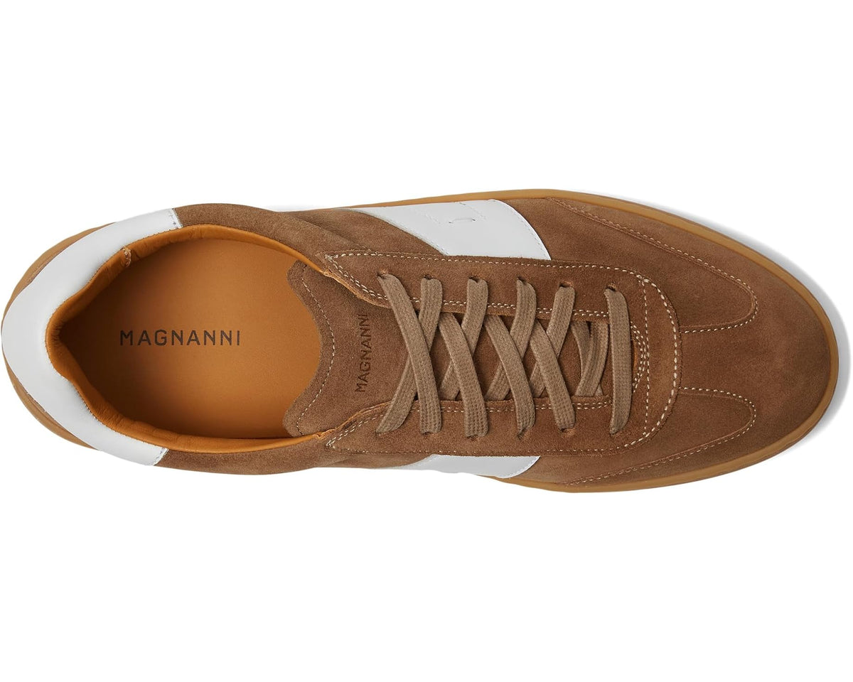 Men's Magnanni Primera Taupe Suede/White - Eurostride