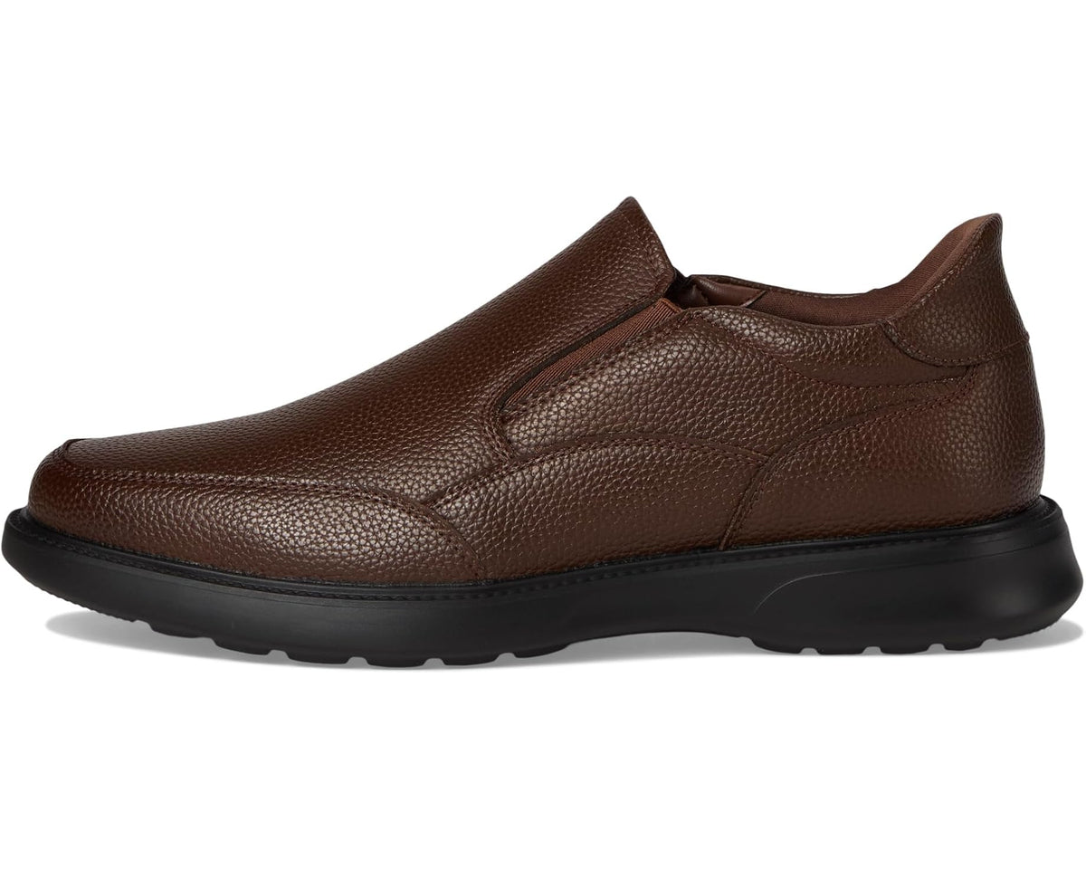 Men's Marc Joseph New York Chicago Road (Hands Free Technology) Brown Grainy Leather - Eurostride