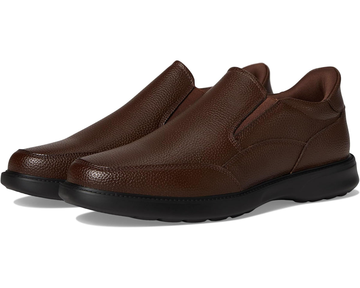 Men's Marc Joseph New York Chicago Road (Hands Free Technology) Brown Grainy Leather - Eurostride