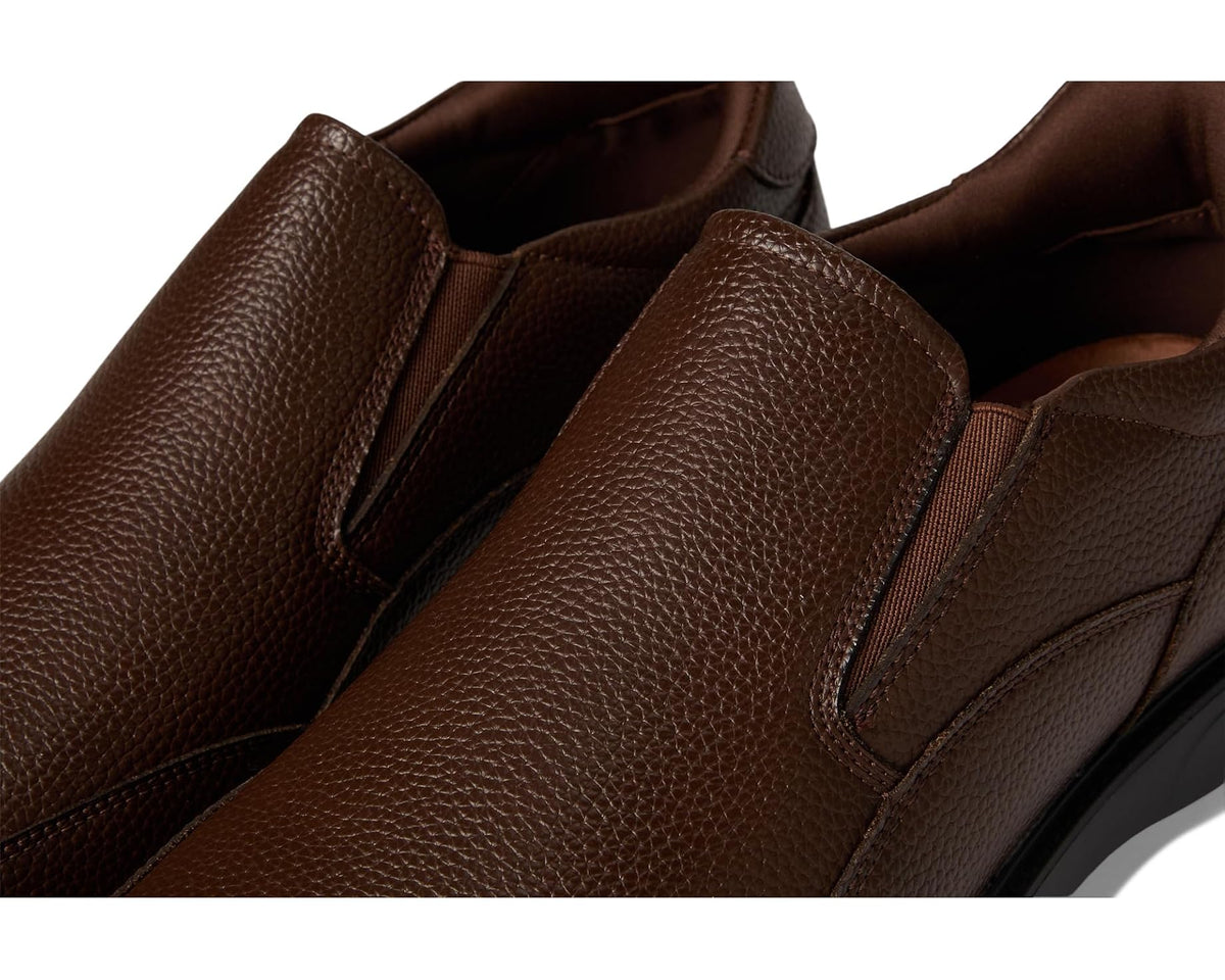 Men's Marc Joseph New York Chicago Road (Hands Free Technology) Brown Grainy Leather - Eurostride