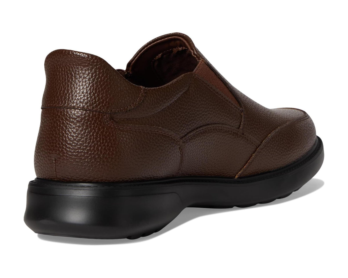 Men's Marc Joseph New York Chicago Road (Hands Free Technology) Brown Grainy Leather - Eurostride