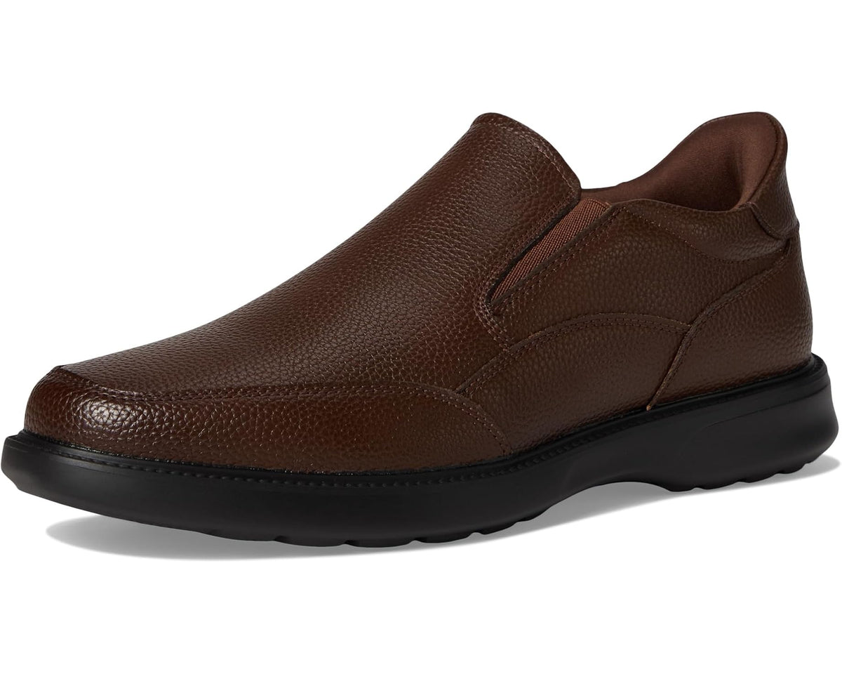 Men's Marc Joseph New York Chicago Road (Hands Free Technology) Brown Grainy Leather - Eurostride