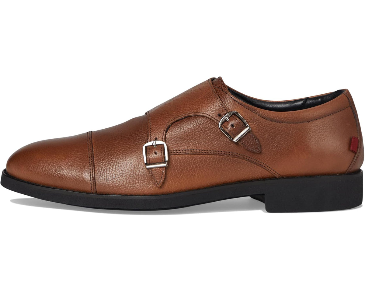 Men's Marc Joseph New York Fulton Street Cognac Grainy - Eurostride