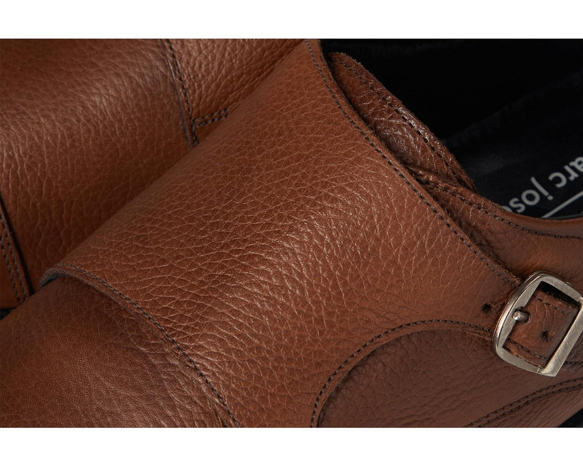 Men's Marc Joseph New York Fulton Street Cognac Grainy - Eurostride