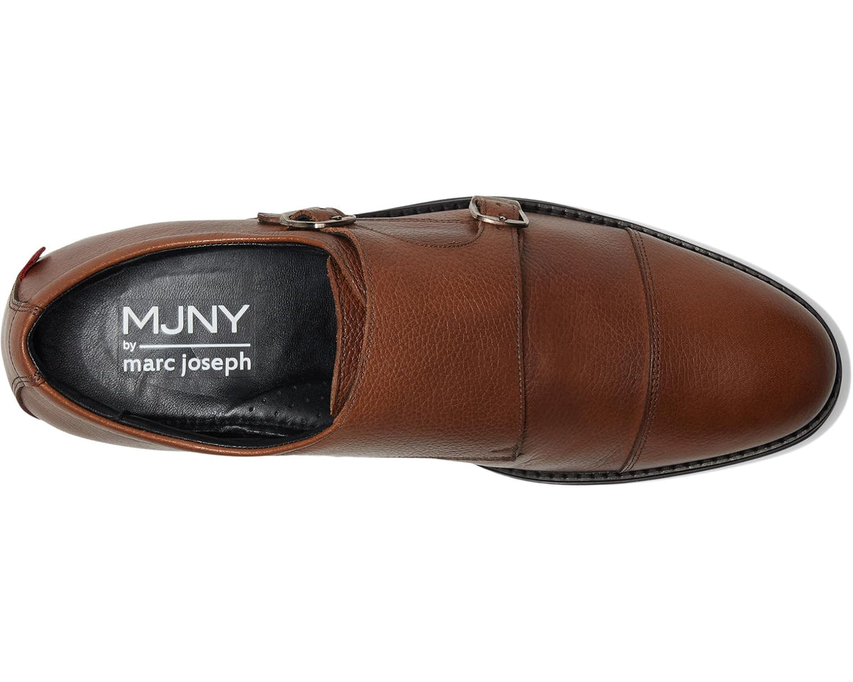 Men's Marc Joseph New York Fulton Street Cognac Grainy - Eurostride