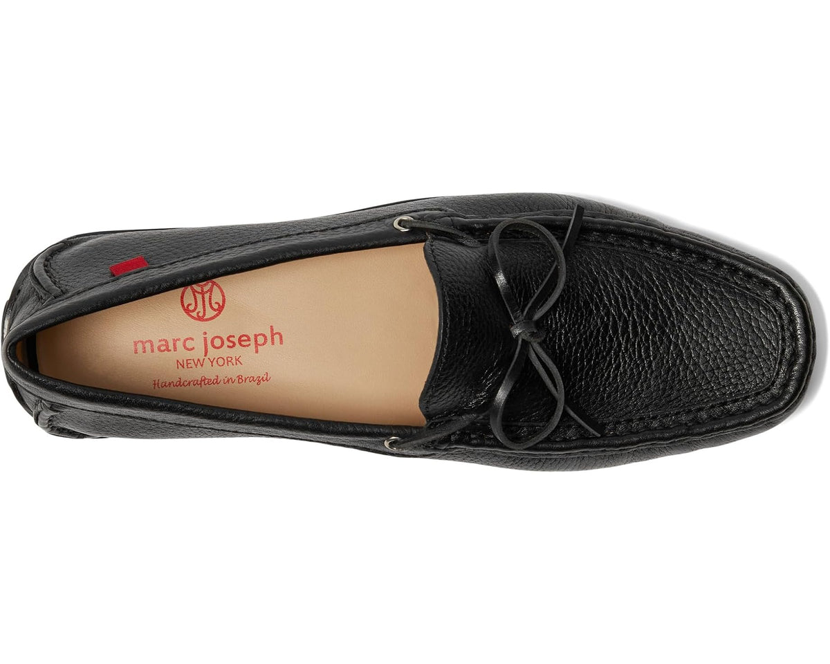 Men's Marc Joseph New York Hampton Black Grainy - Eurostride
