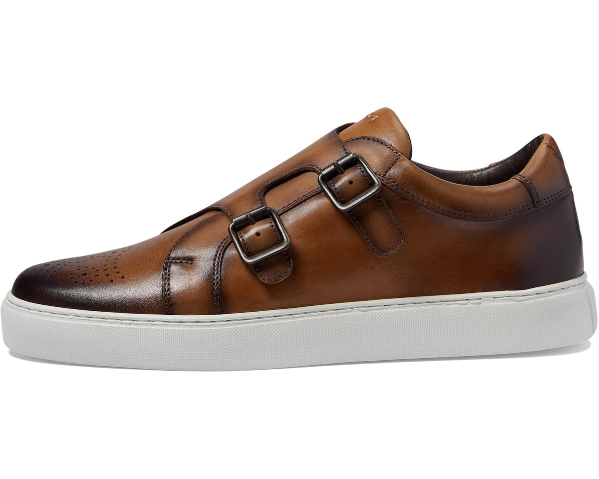 Men's Martin Dingman Lorenzo Double Buckle Pecan - Eurostride