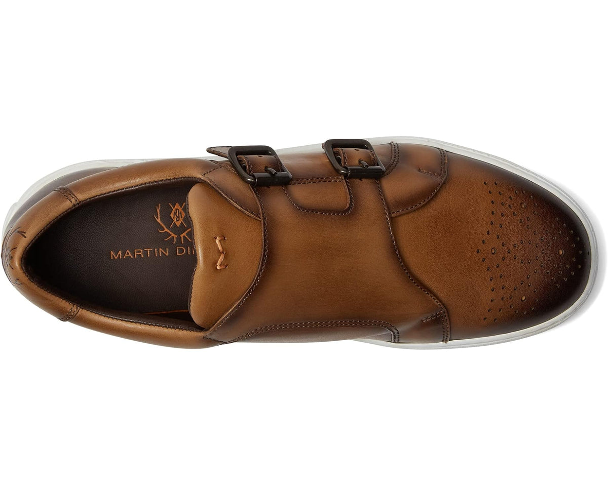 Men's Martin Dingman Lorenzo Double Buckle Pecan - Eurostride