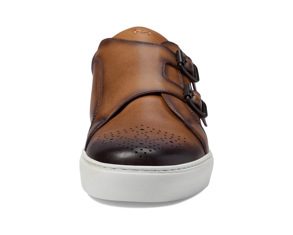 Men's Martin Dingman Lorenzo Double Buckle Pecan - Eurostride