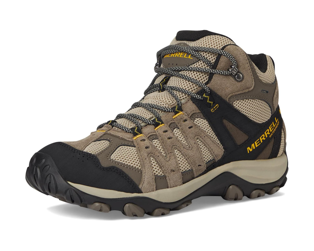 Men's Merrell Accentor 3 Mid Wp Boulder/Old Gold 1 - Eurostride