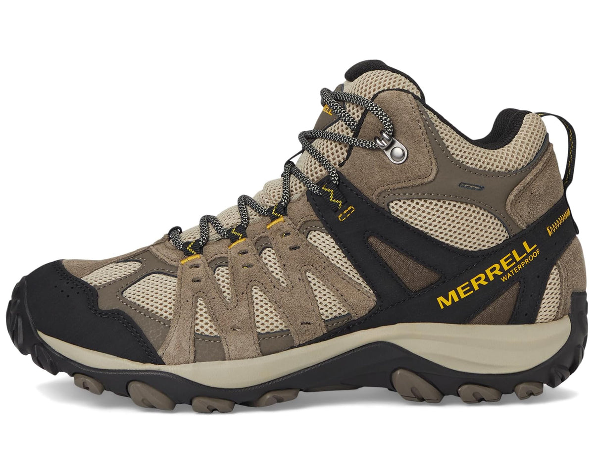Men's Merrell Accentor 3 Mid Wp Boulder/Old Gold 1 - Eurostride