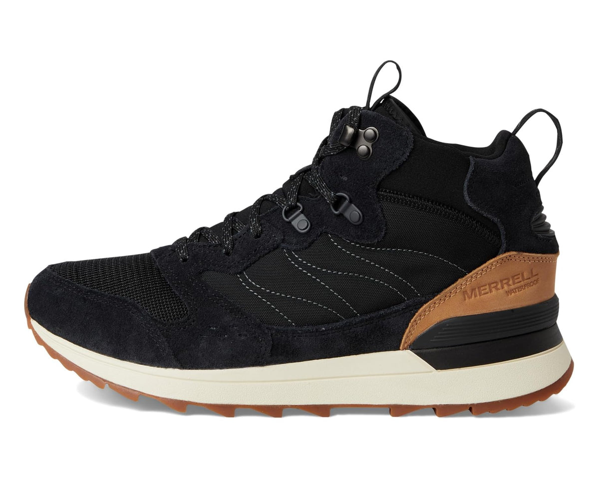 Men's Merrell Alpine 83 Sneaker Recraft Mid Waterproof Black - Eurostride
