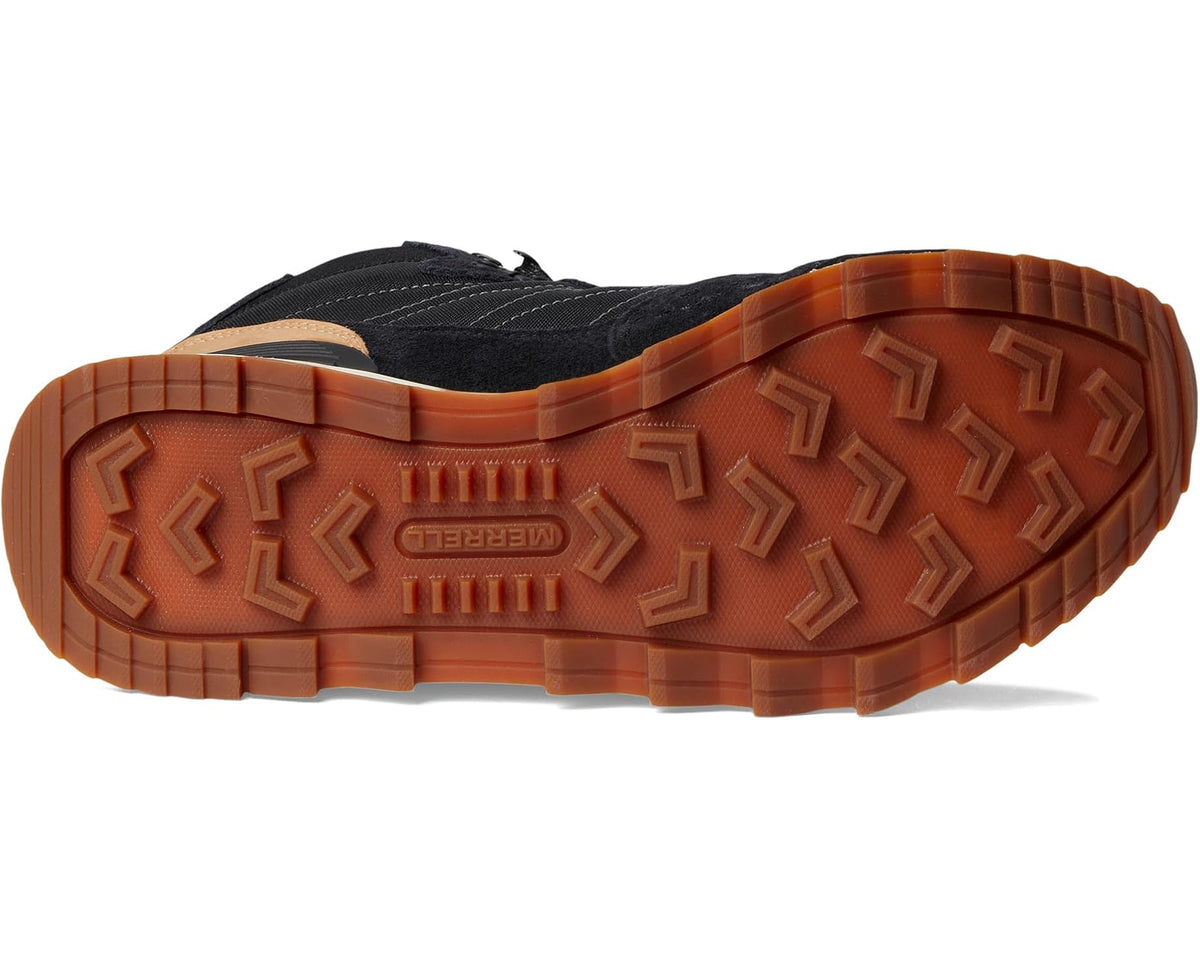 Men's Merrell Alpine 83 Sneaker Recraft Mid Waterproof Black - Eurostride