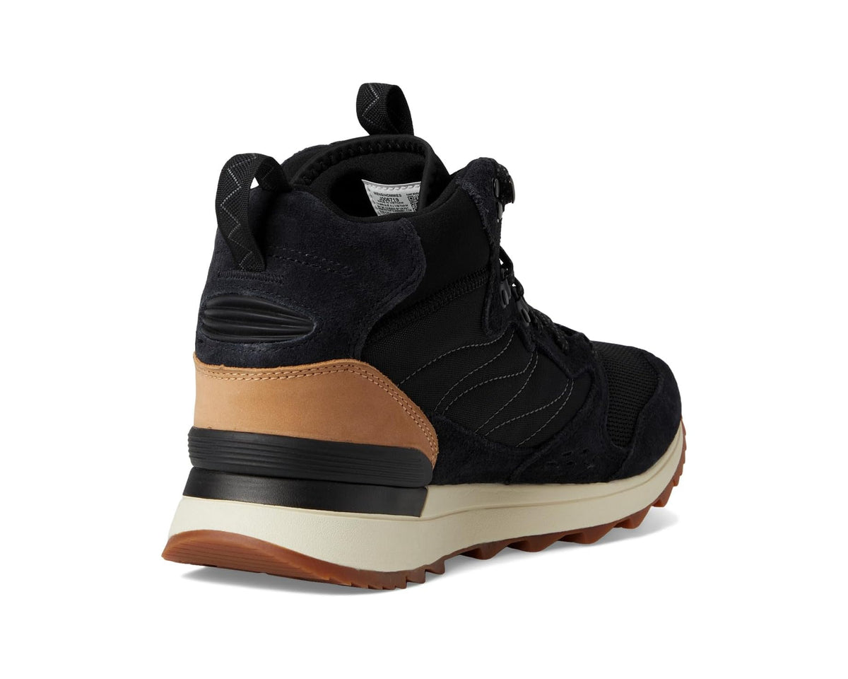Men's Merrell Alpine 83 Sneaker Recraft Mid Waterproof Black - Eurostride