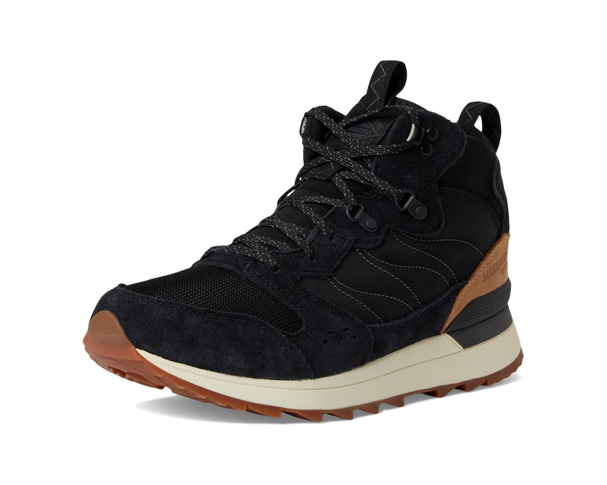 Men's Merrell Alpine 83 Sneaker Recraft Mid Waterproof Black - Eurostride