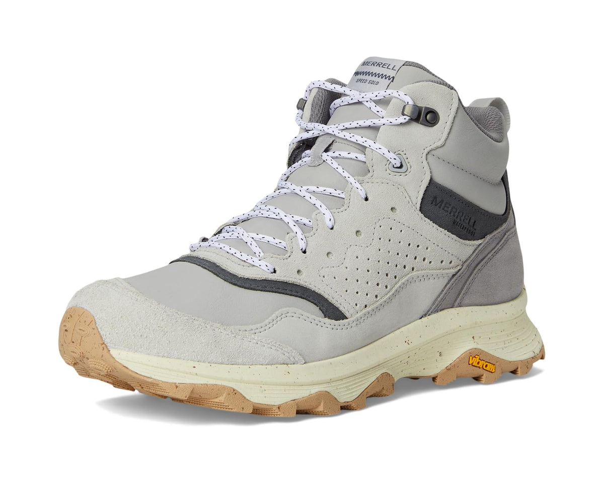Men's Merrell Speed Solo Mxd Mid Waterproof Alloy - Eurostride