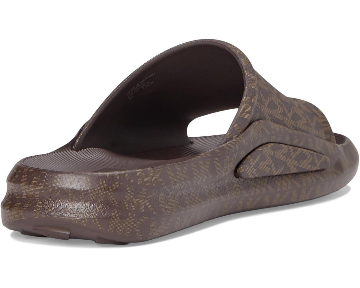 Men's Michael Kors Griffin Slide Brown Multi - Eurostride
