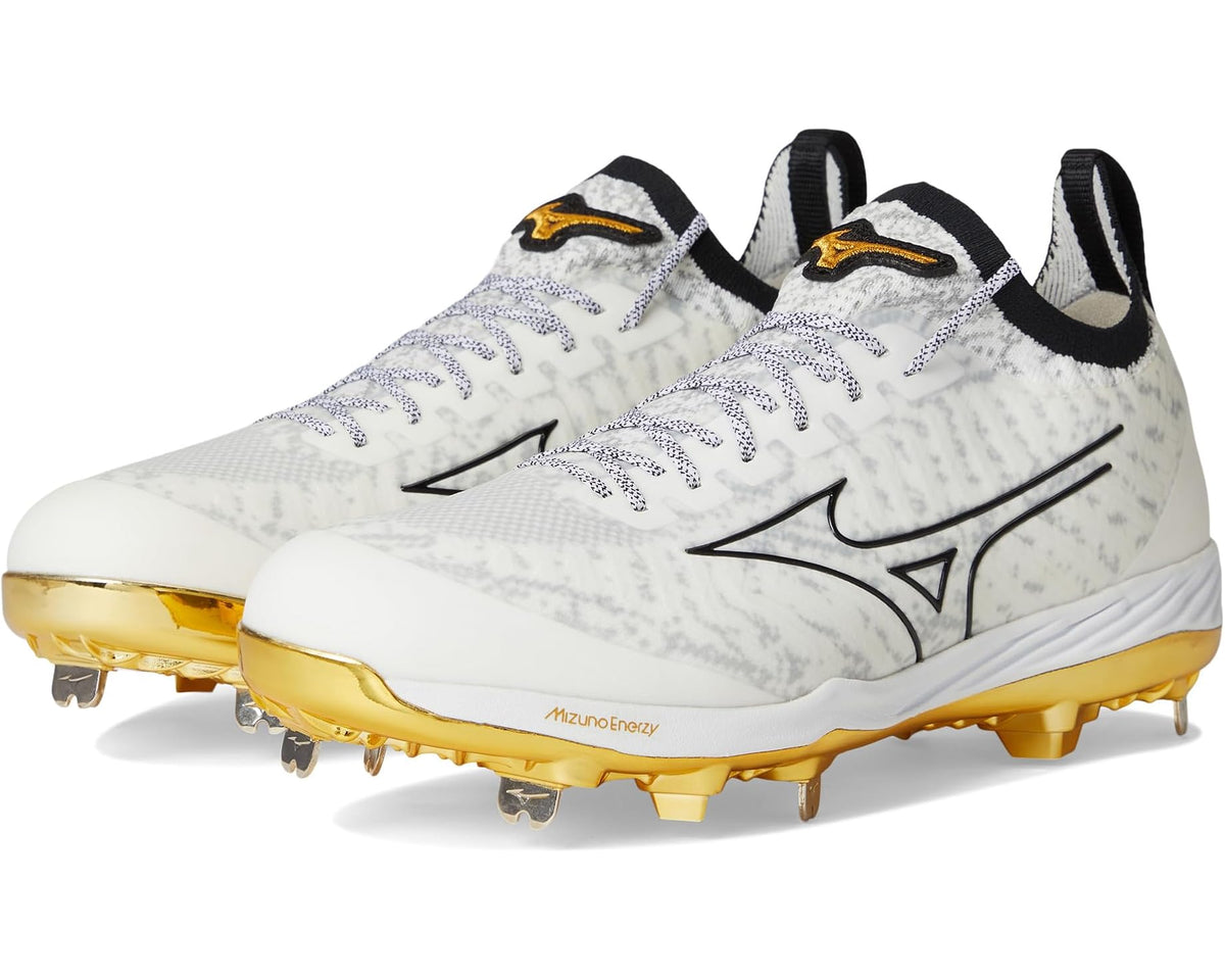 Men's Mizuno Pro Knit 2 Metal White-Gold - Eurostride