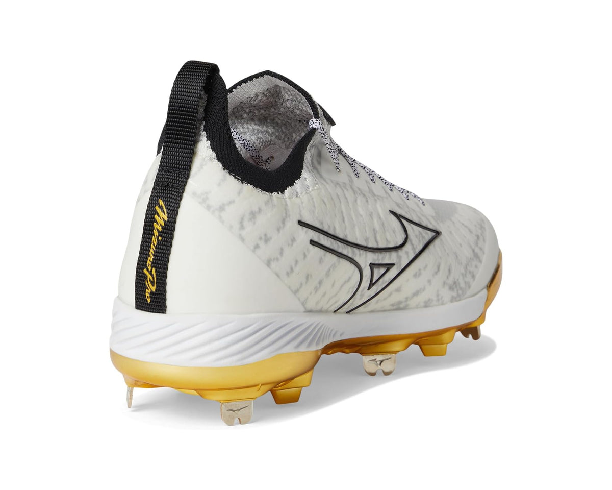 Men's Mizuno Pro Knit 2 Metal White-Gold - Eurostride