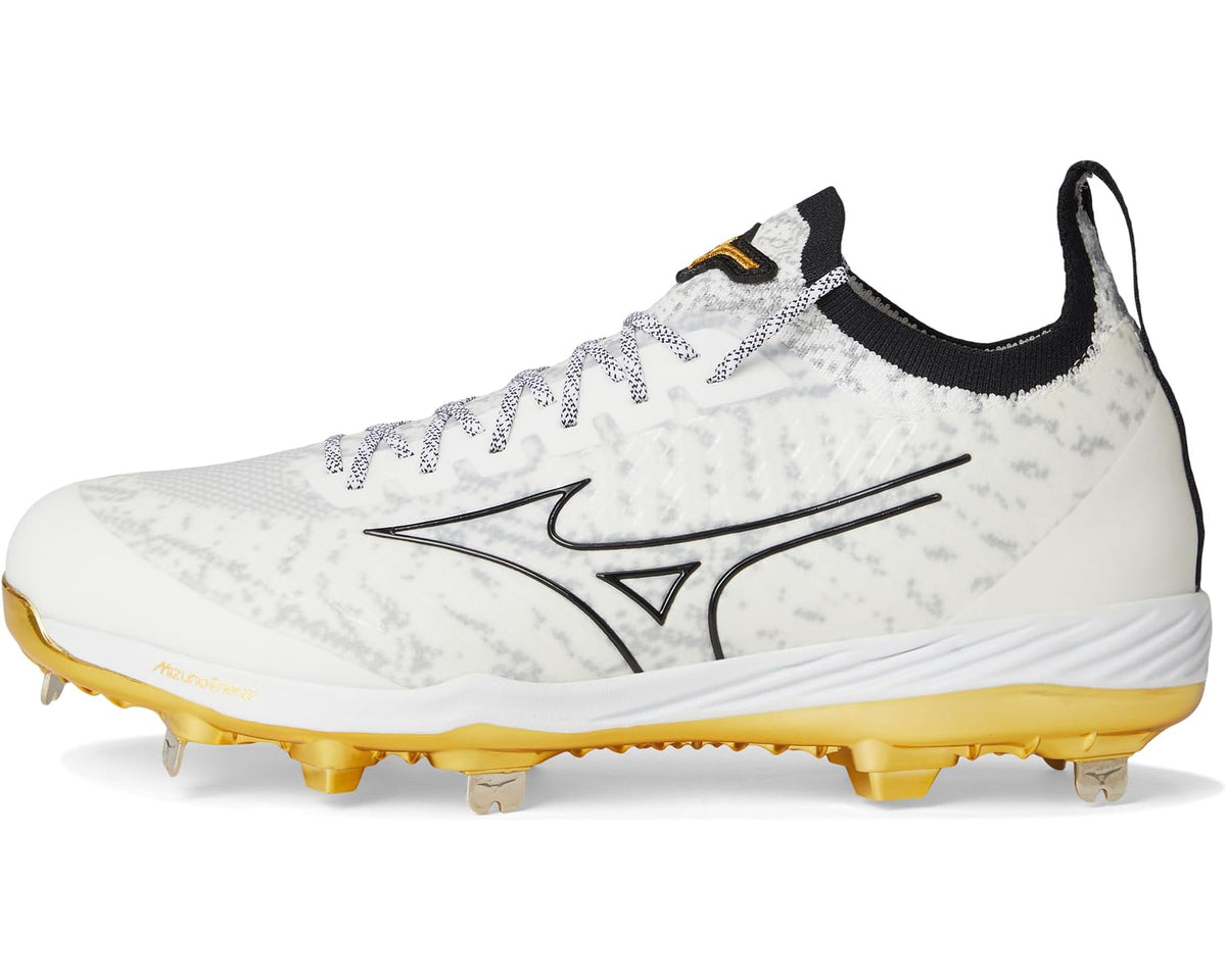 Men's Mizuno Pro Knit 2 Metal White-Gold - Eurostride