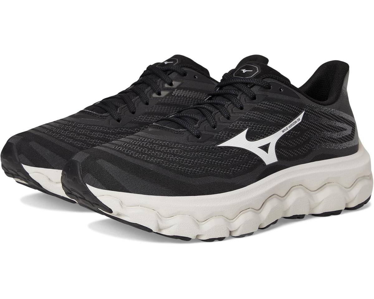 Men's Mizuno Wave Horizon 8 Black/White - Eurostride