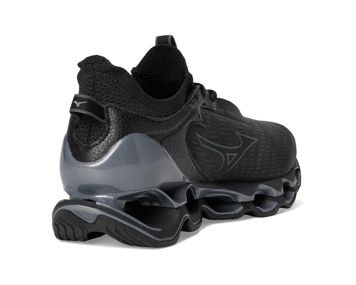 Men's Mizuno Wave Prophecy 14 Black/Dark Shadow - Eurostride