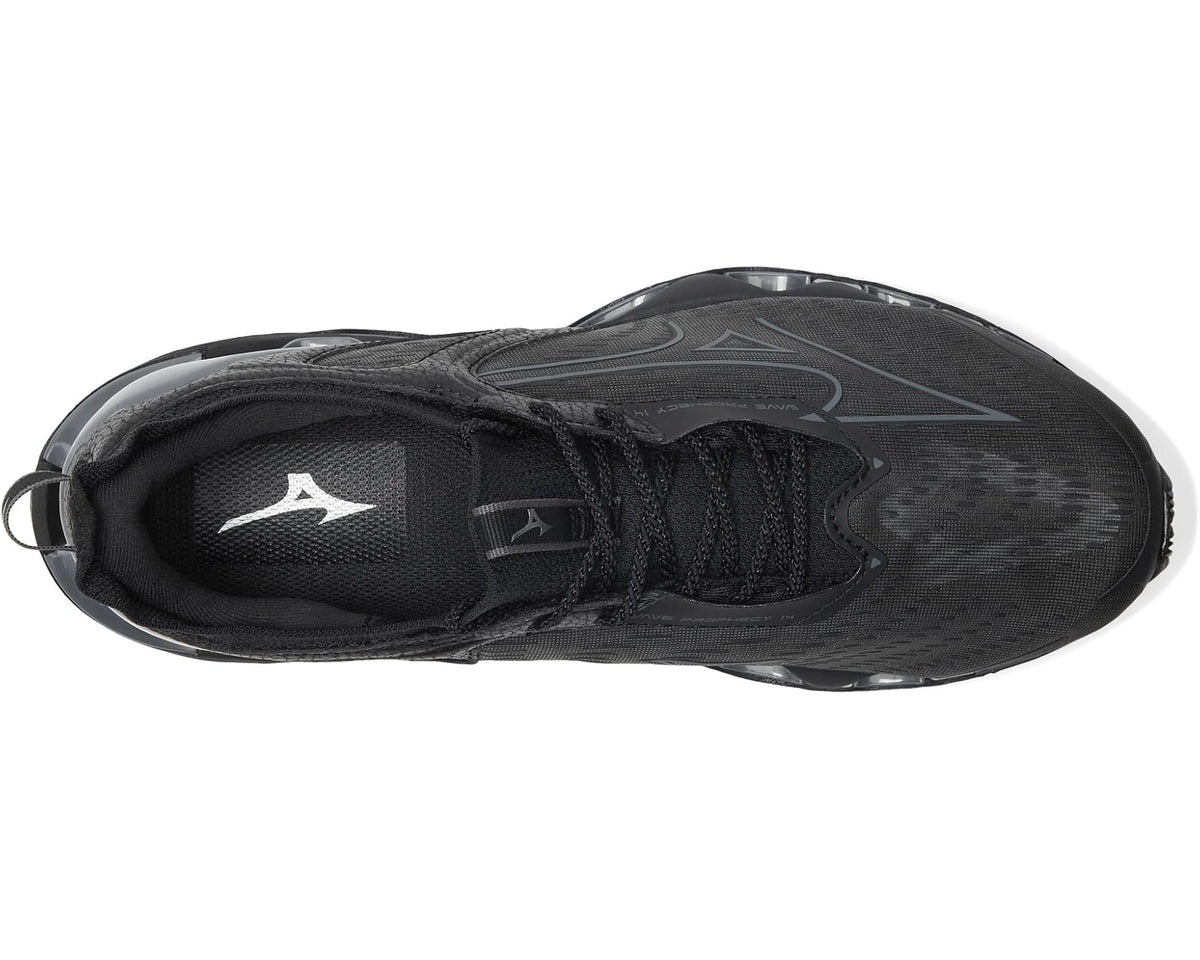 Men's Mizuno Wave Prophecy 14 Black/Dark Shadow - Eurostride
