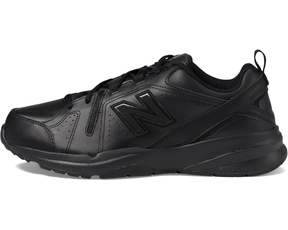 Men's New Balance 608v5 Slip Resistant Black/Black - Eurostride