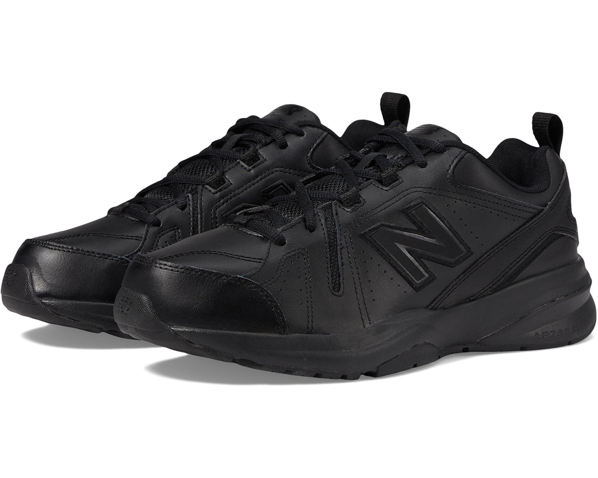 Men's New Balance 608v5 Slip Resistant Black/Black - Eurostride
