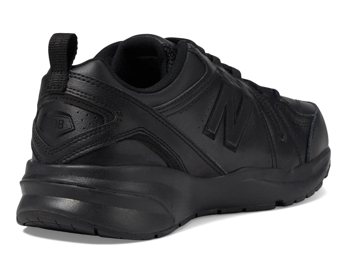 Men's New Balance 608v5 Slip Resistant Black/Black - Eurostride