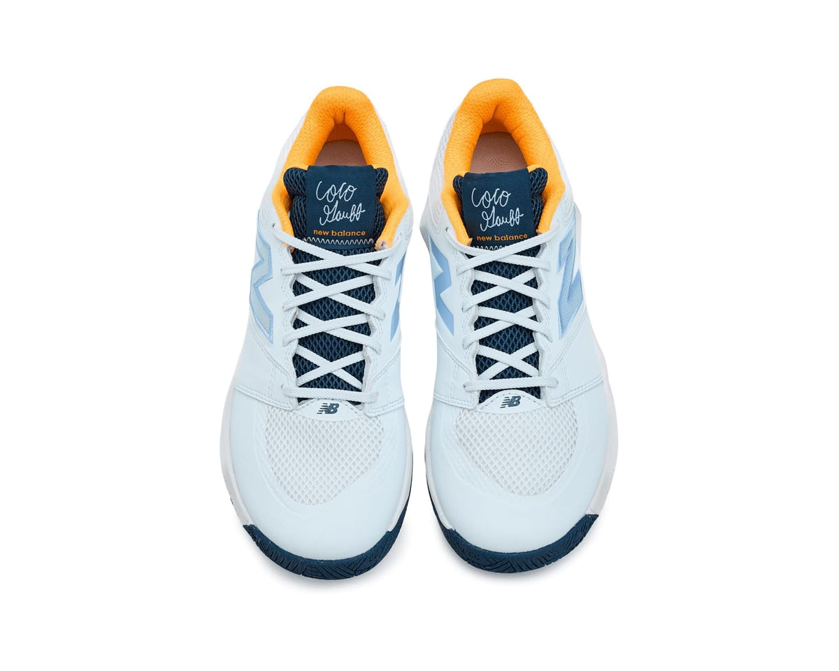 Men's New Balance Coco Delray Tennis Shoes Apollo Gold/Boysenberry - Eurostride